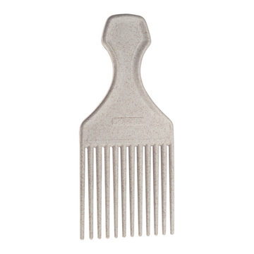 Dompel Garfo Eco Comb 4191 – Eco-Friendly Fork Comb for Curly, Frizzy & Afro Hair – Made with Rice Husk & Natural Materials
